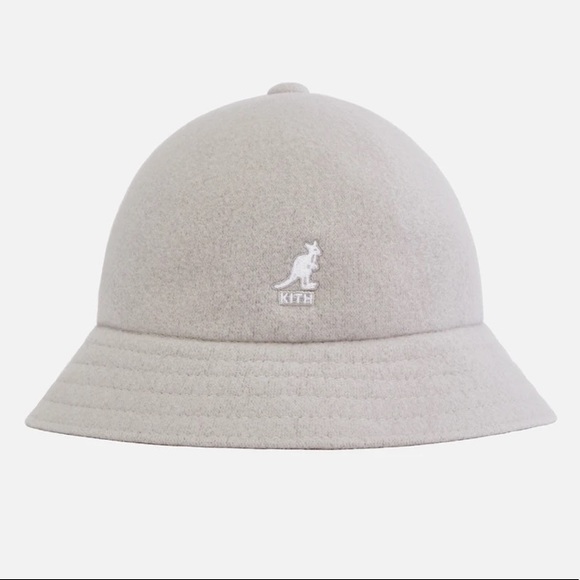 KITH x Kangol grey bucket hat - unisex Large size - hallow gray color - Picture 1 of 7
